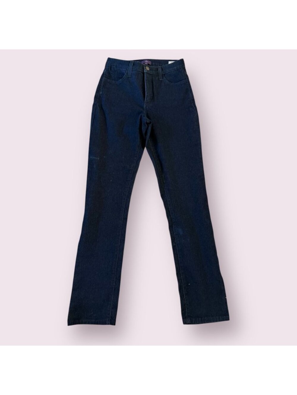 NYDJ Straight Leg Dark Wash Jeans Size US 6